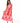 Frank Lyman 248163 Red/Orange Pleated Dress