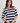 Monari Navy Striped T-Shirt